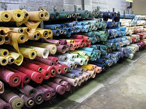 Fabric on the Roll