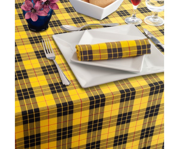 Tartan Yellow & Black