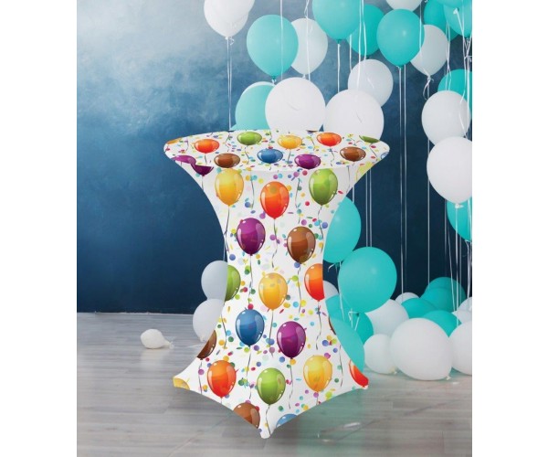 Balloon Styling Poseur Tablecloth 