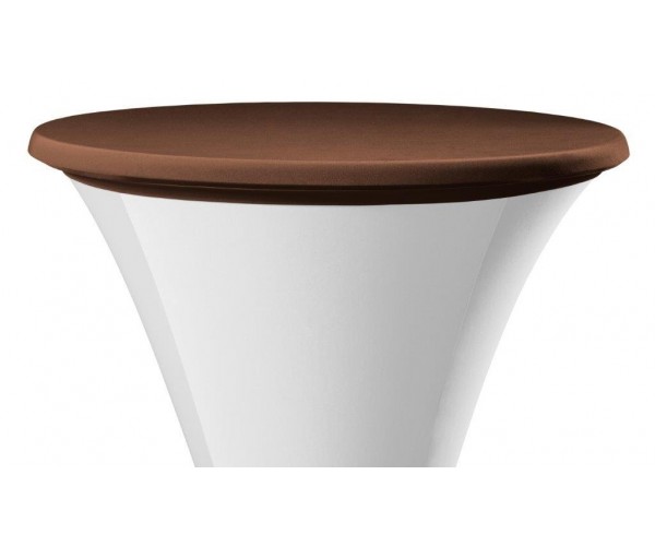 Brown Spandex Table Topper 
