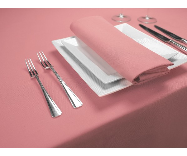 Image result for rose pink TABLE LINEN