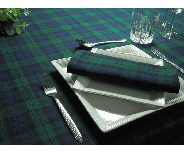 black watch tartan table runner