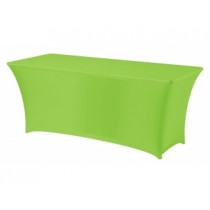 Apple Green Spandex Trestle Tablecloth 