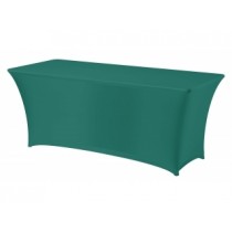 Forest Green Spandex Trestle Tablecloth 