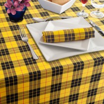 Tartan Yellow & Black
