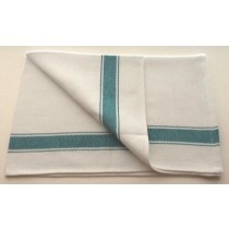 Green Herringbone Tea Towel