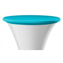 Turquoise Spandex Table Topper 